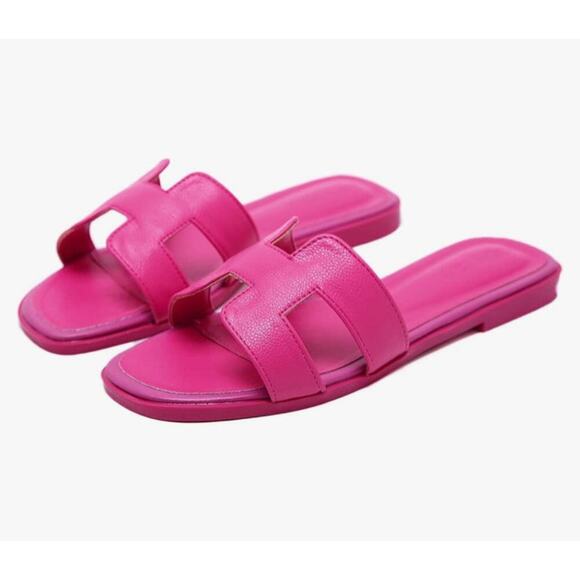 Stratuxx Kaze Womens Sandal Flat H-Band Slide-On Size 9M - Picture 4 of 5